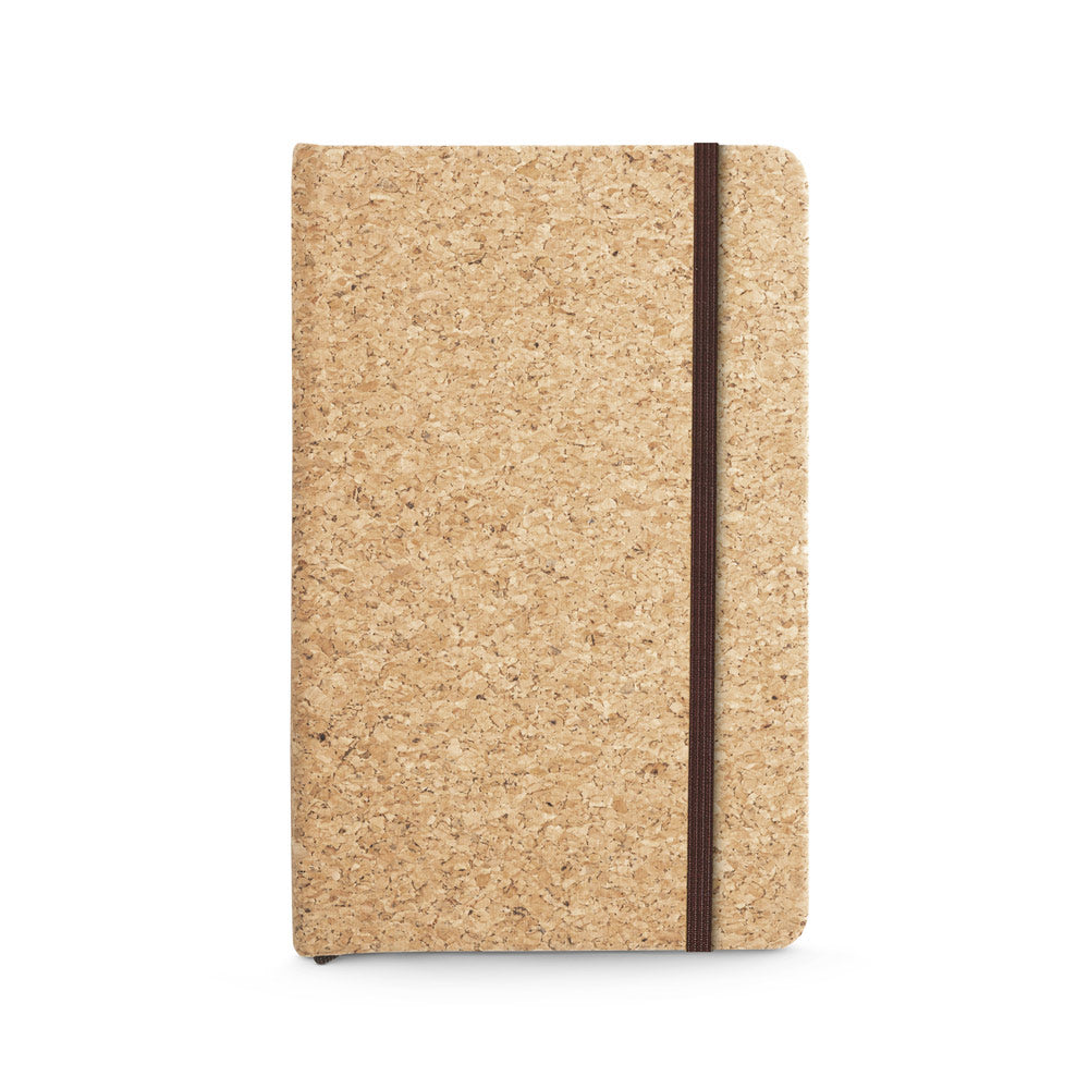 Hawkins. Pocket Cork Notebook With 160 Plain Pages