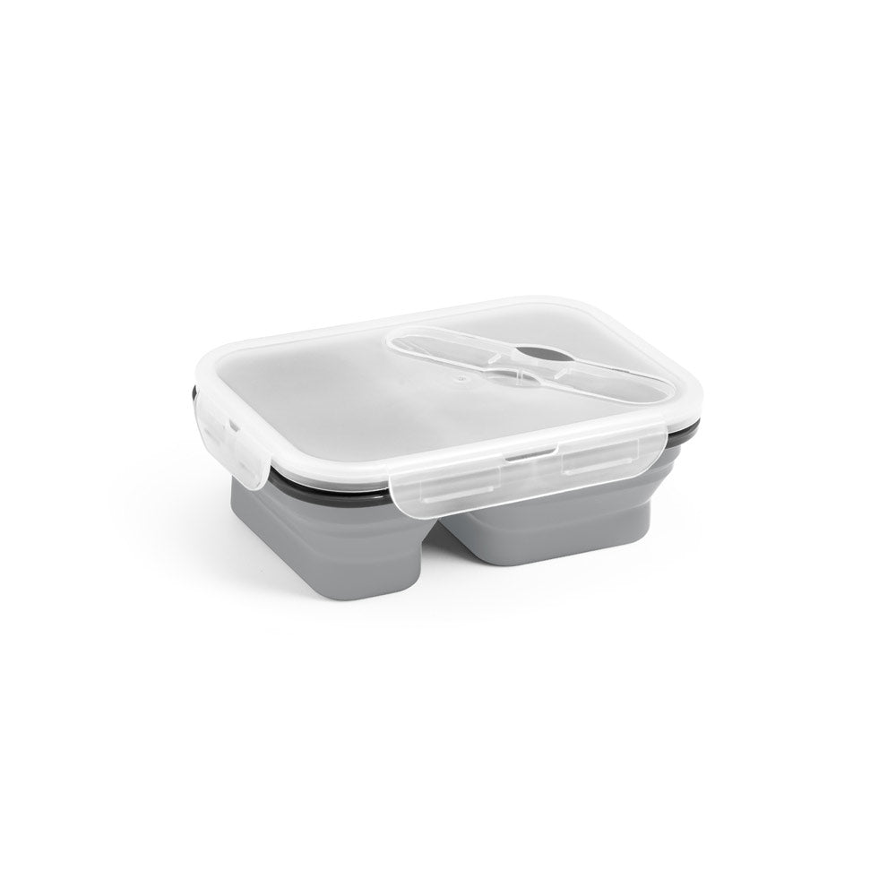Dill. Lunch Box. Retractable Hermetic Box In Silicone And Pp (480 And 760 Ml)