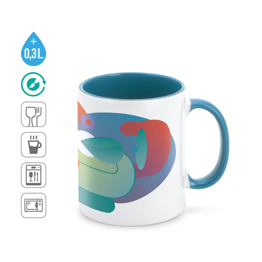 Mocha. Ceramic Mug Ideal For Sublimation