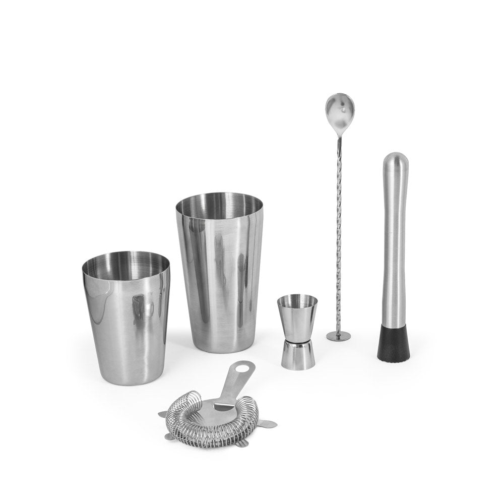 Bramble. 6-Piece Stainless Steel Cocktail Set