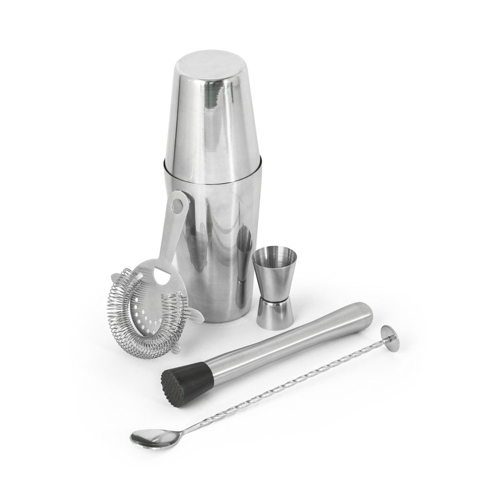 Bramble. 6-Piece Stainless Steel Cocktail Set