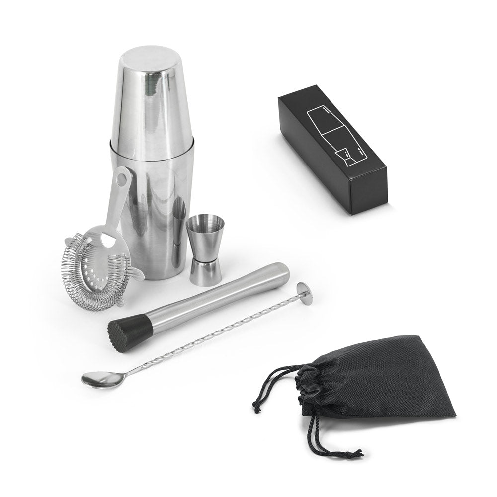 Bramble. 6-Piece Stainless Steel Cocktail Set