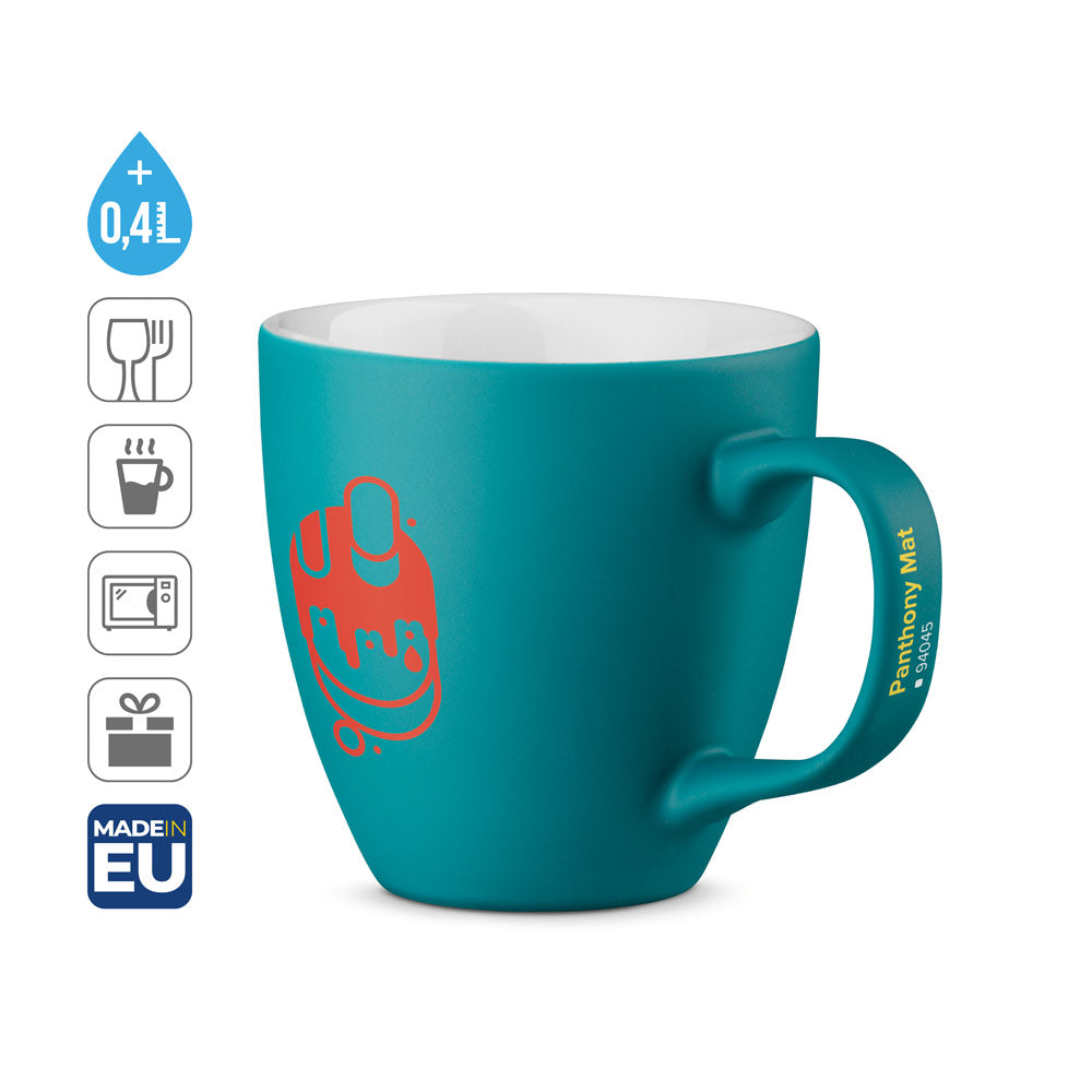 Panthony Mat. 450 Ml Hydroglaze Porcelain Mug