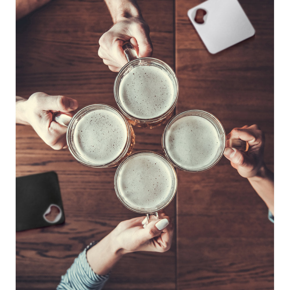 Funfaye. Coaster With Bottle Opener