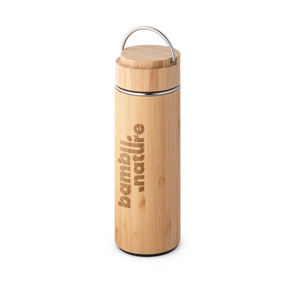 Sow. Bamboo And Stainless Steel Thermos 440 Ml