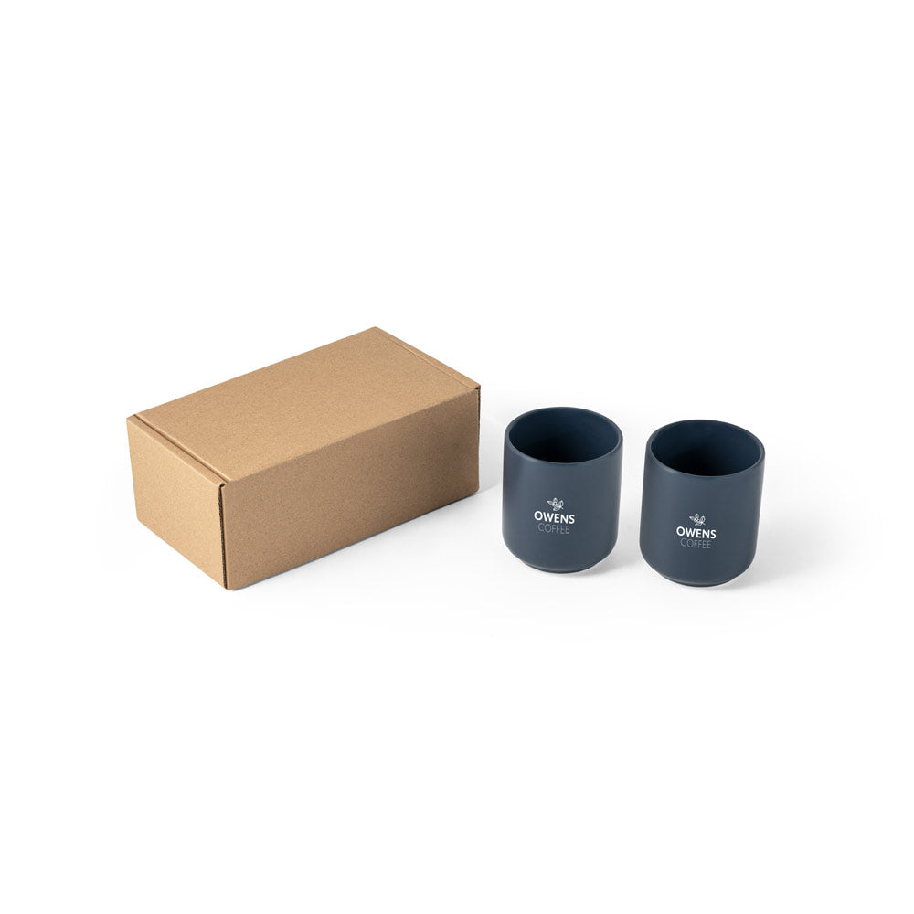 Owens. Set Of Ceramic Cups 280 Ml