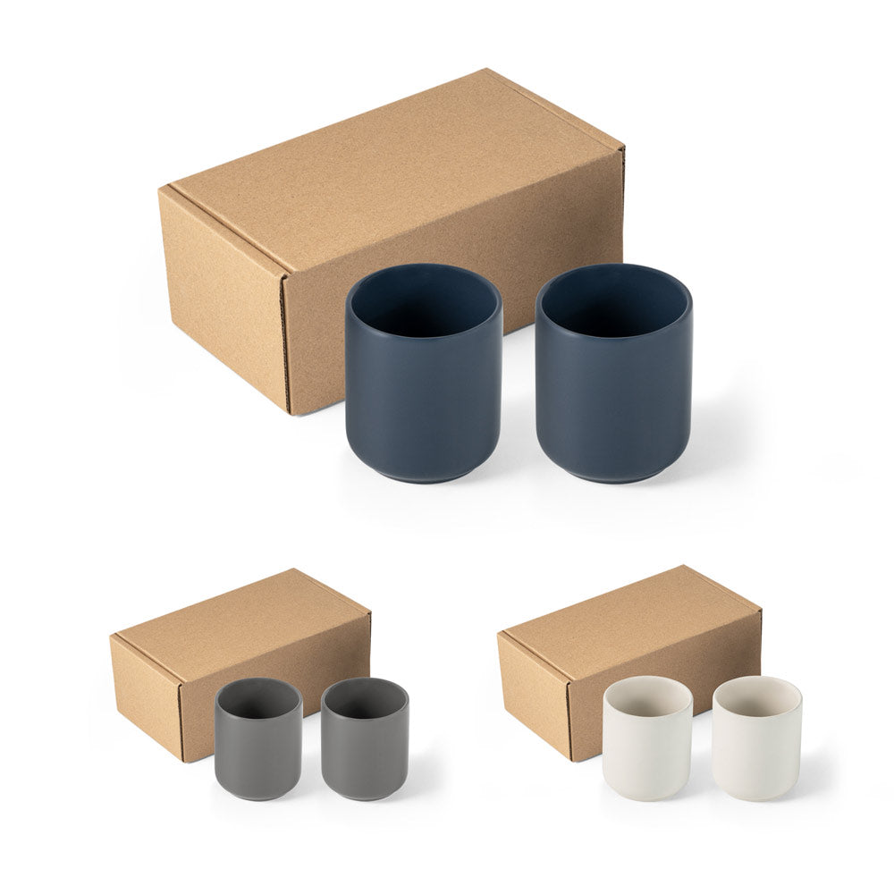 Owens. Set Of Ceramic Cups 280 Ml