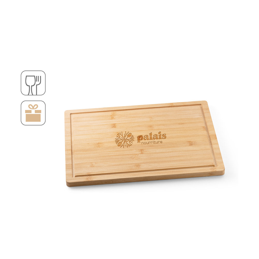 Marjoram. Bamboo Cutting Board