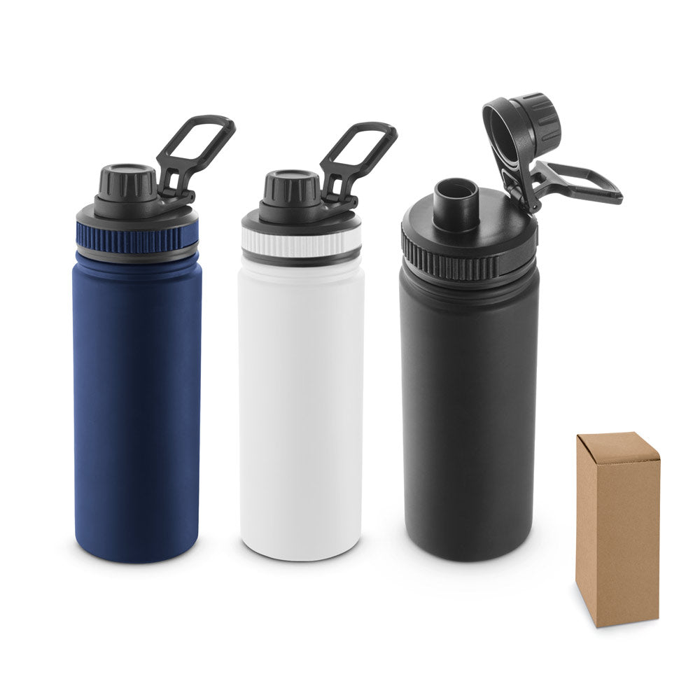 Federer. Bottle In 90% Recycled Stainless Steel 570 Ml