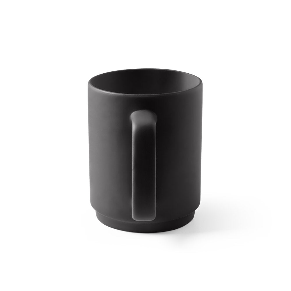 Mighty. Ceramic Mug With Cylindrical Body 330 Ml