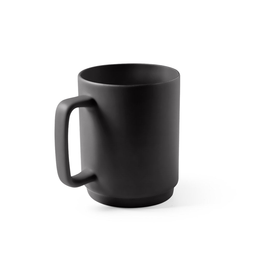 Mighty. Ceramic Mug With Cylindrical Body 330 Ml