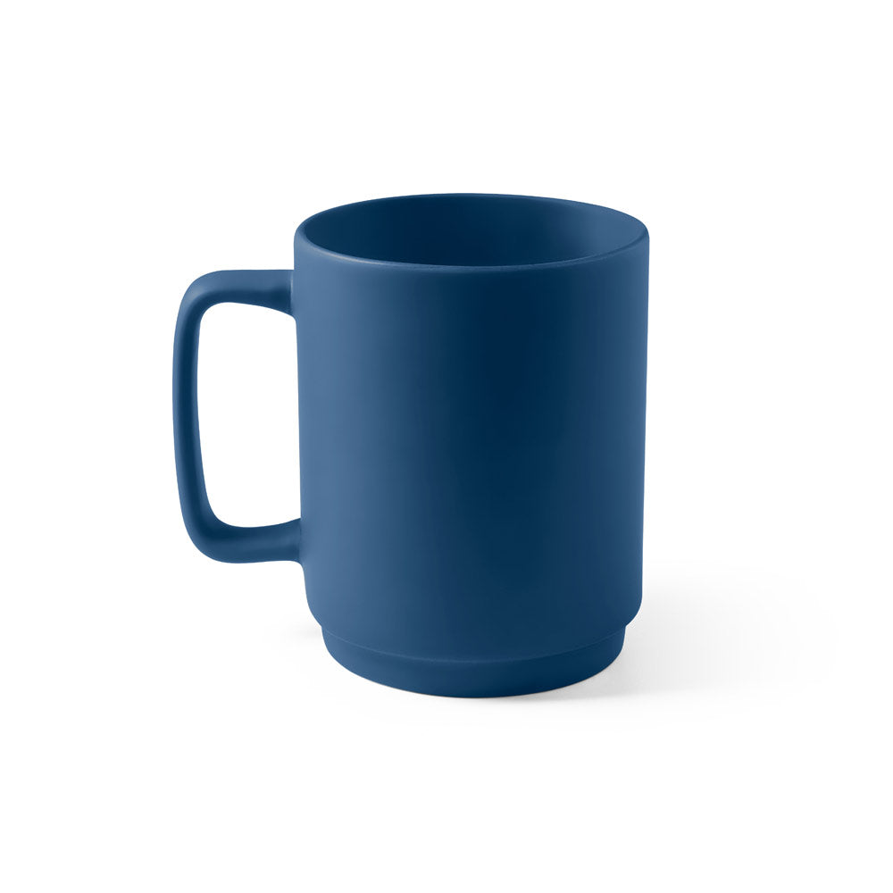 Mighty. Ceramic Mug With Cylindrical Body 330 Ml