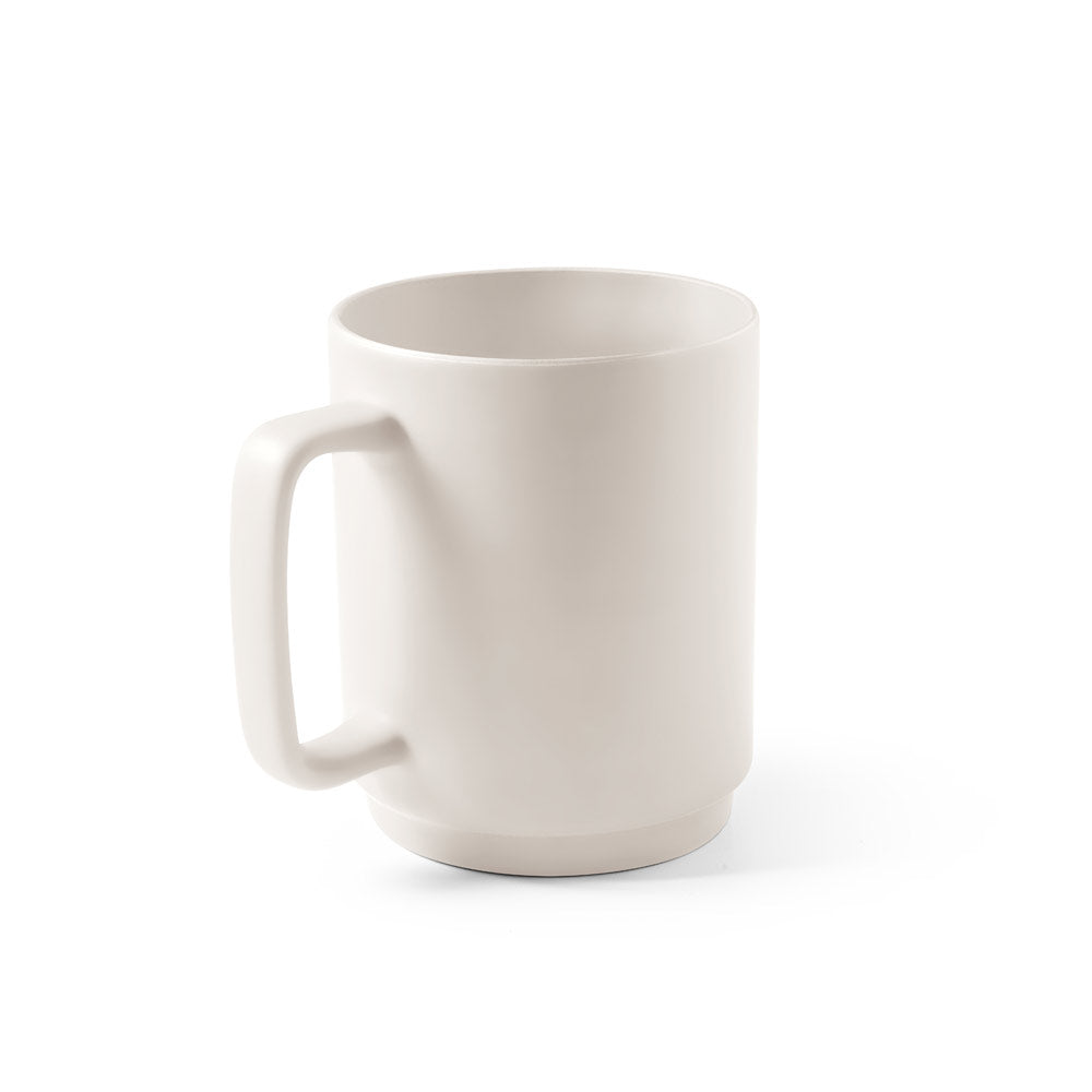 Mighty. Ceramic Mug With Cylindrical Body 330 Ml