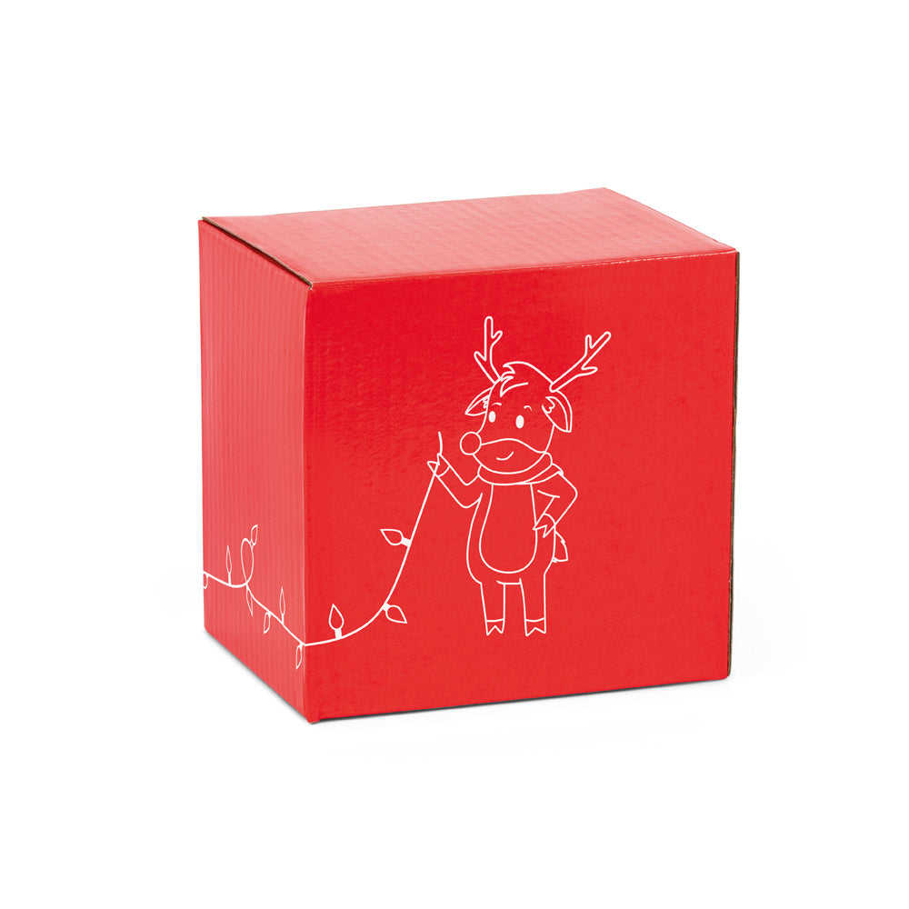 Reindeer. Mug With Christmas Print 330 Ml