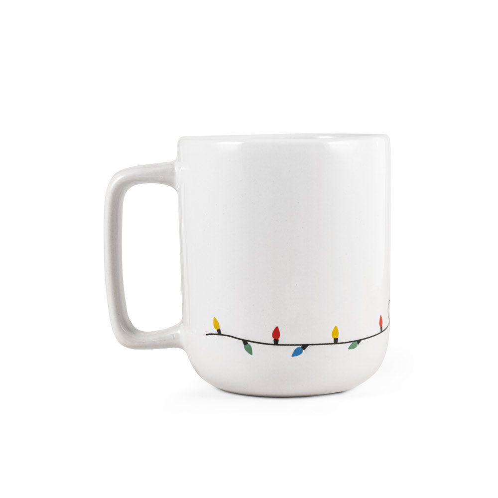 Reindeer. Mug With Christmas Print 330 Ml