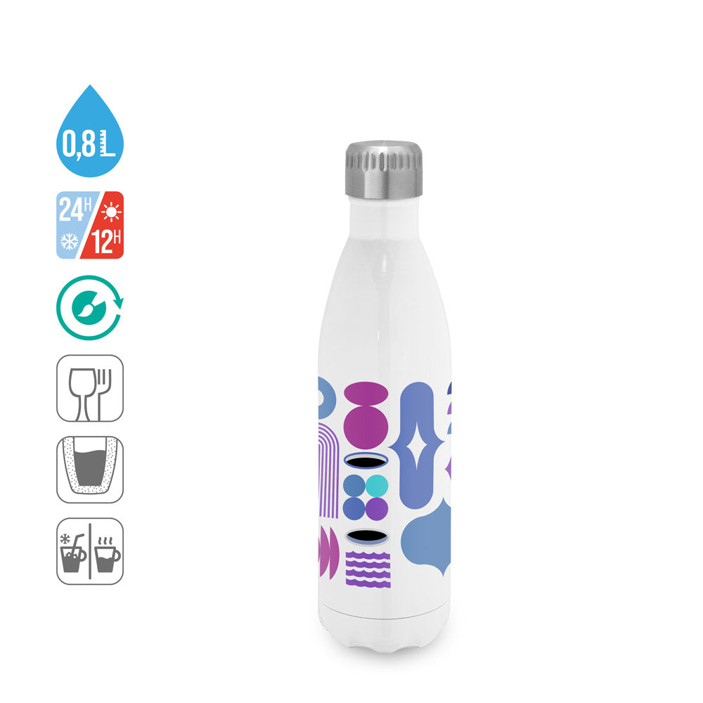 Amorti L. Sublimation Stainless Steel Thermos Bottle 800 Ml