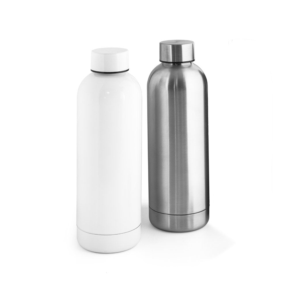 Odin Mettalic. Bottle In 90% Recycled Stainless Steel 550 Ml
