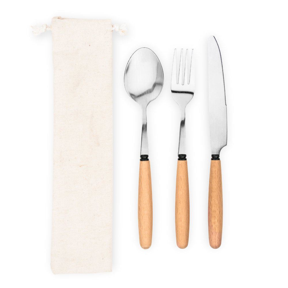 Boulud. 3-Piece Set In Acacia Wood
