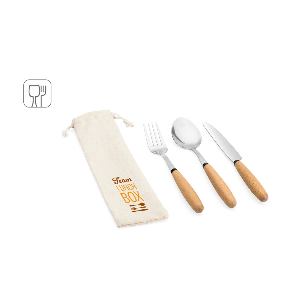 Boulud. 3-Piece Set In Acacia Wood