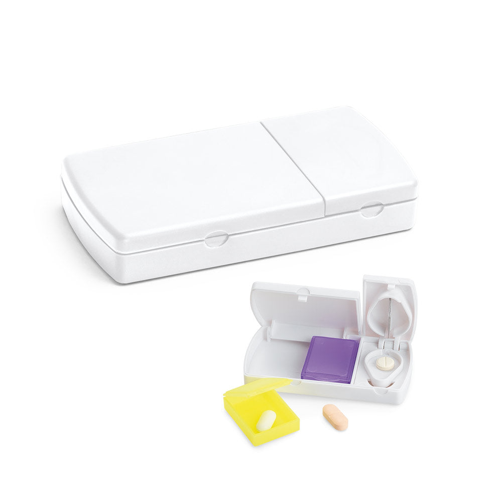 Nero. Pill Box With 2 Dividers