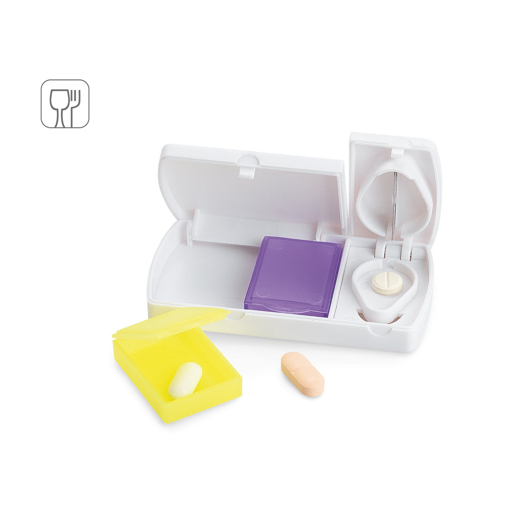 Nero. Pill Box With 2 Dividers