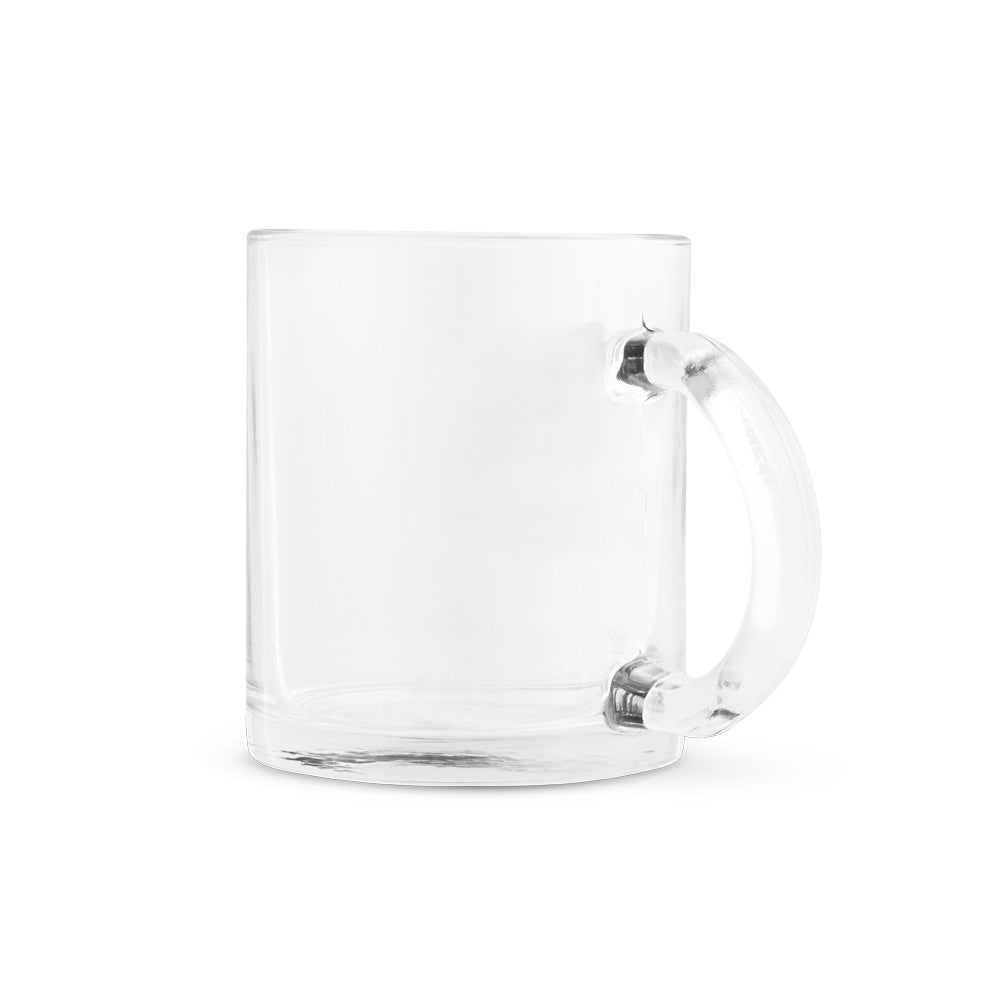Carmo. Glass Mug Suitable For Sublimation 350 Ml