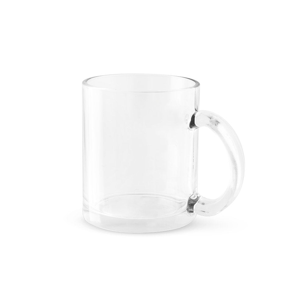 Carmo. Glass Mug Suitable For Sublimation 350 Ml