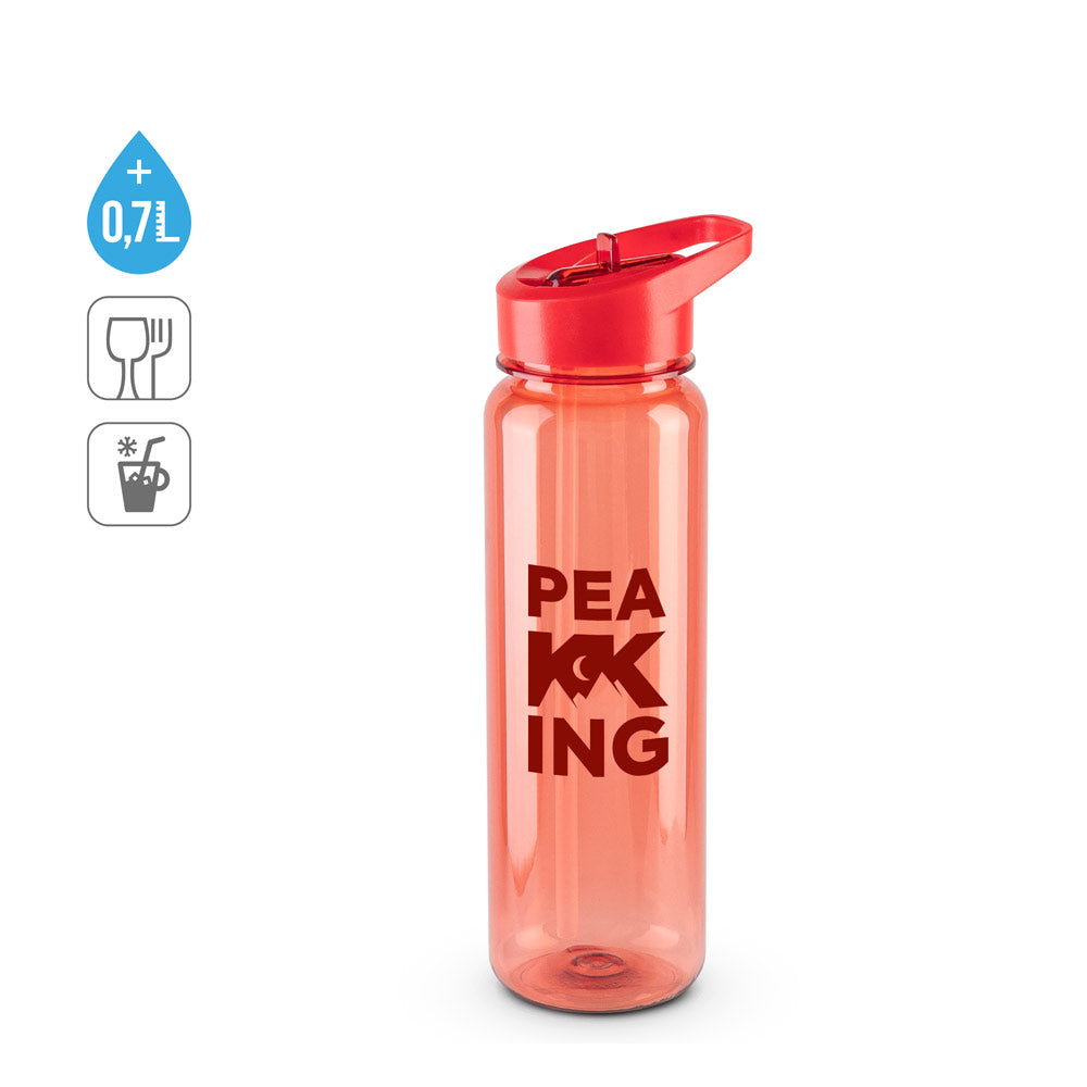 Gilmore. Recycled Pet (100% Rpet) Sports Bottle With Glossy Translucent Finish 750 Ml