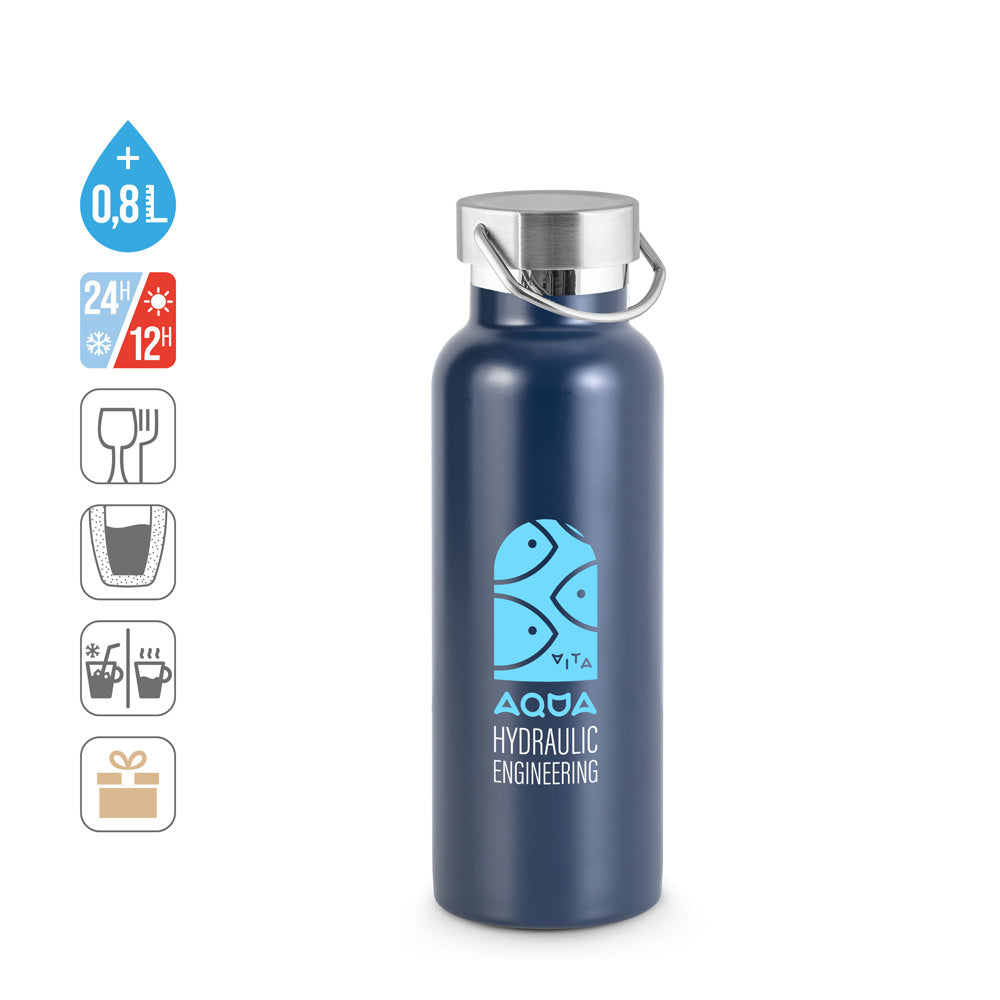 Duplantis. Stainless Steel Bottle (36% Recycled) With Vacuum Insulation 810 Ml
