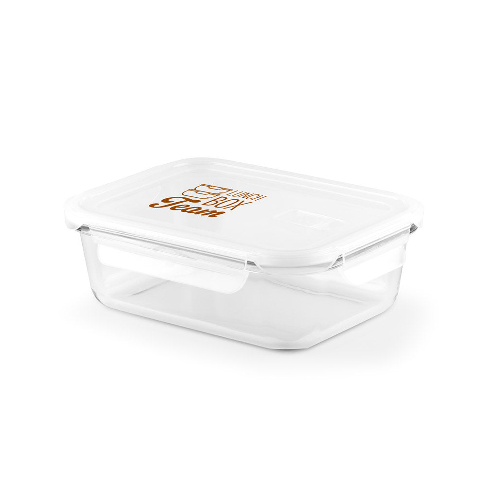 Quorin. Lunch Box. Hermetic Box In Borosilicate Glass 1 L