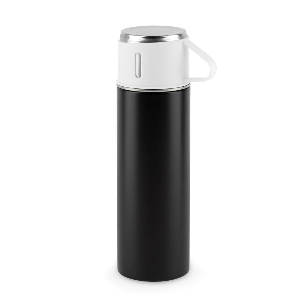 Comaneci. Double-Walled Stainless Steel Bottle (90% Recycled) With Matte Finish 490 Ml