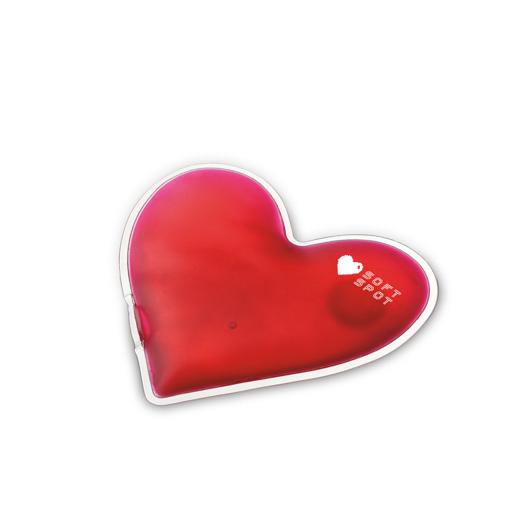 Lovely. Heart Shaped Heated Pouch In Pvc