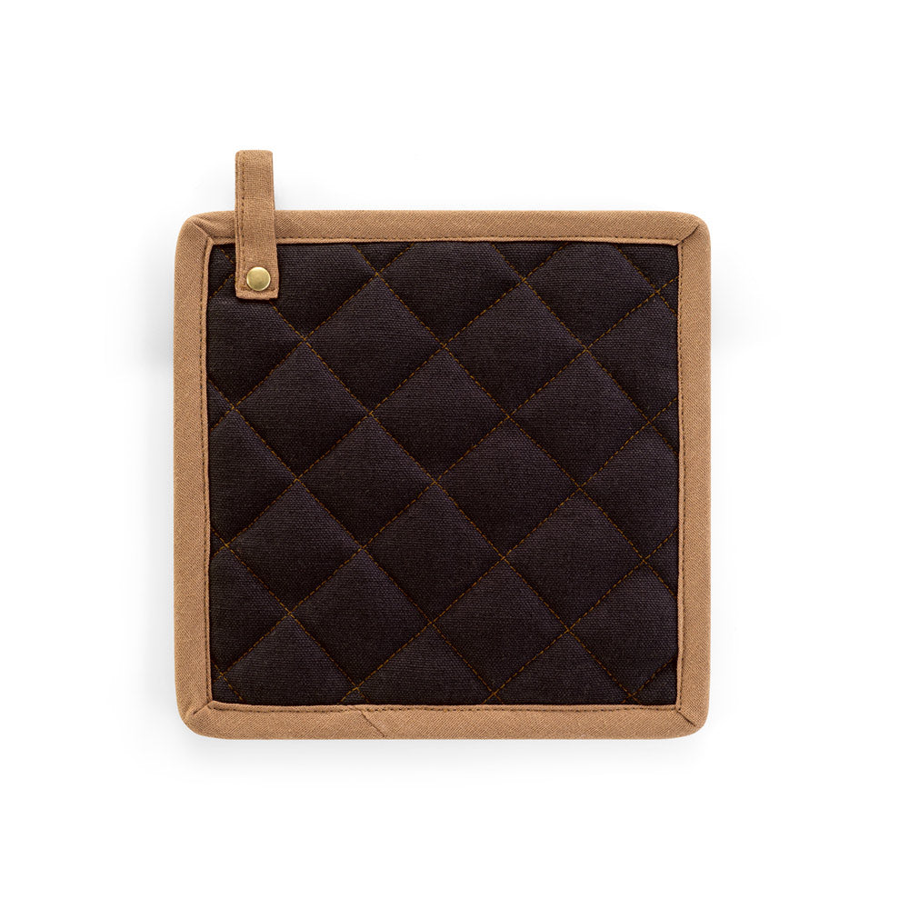 Cloves. Potholder In Canvas Cotton (275 G/M²)