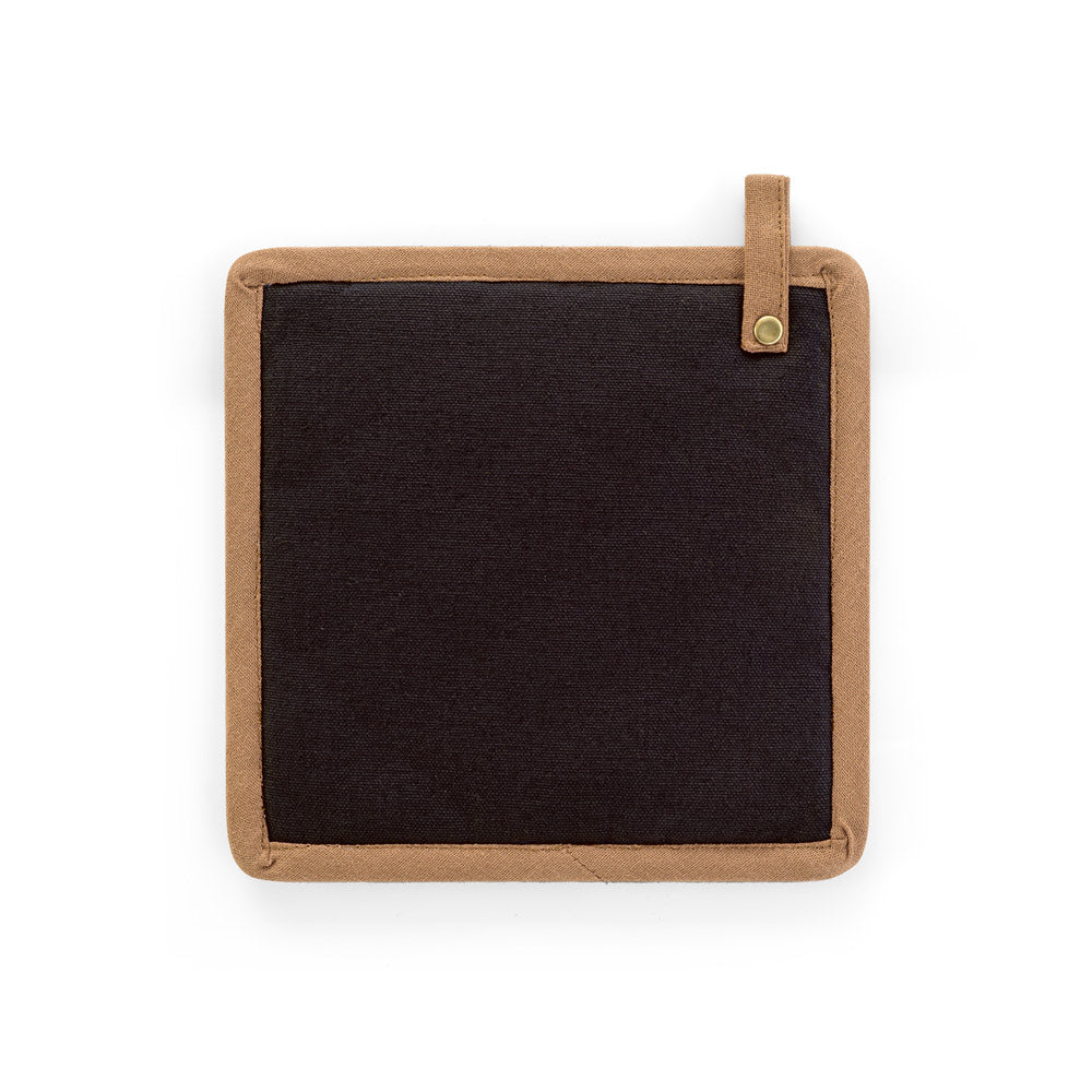 Cloves. Potholder In Canvas Cotton (275 G/M²)