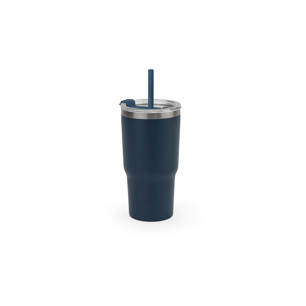Joyner M. Compact Stainless Steel Travel Cup (91% Recycled) With Vacuum Insulated Double Wall And Matt Finish 600 Ml