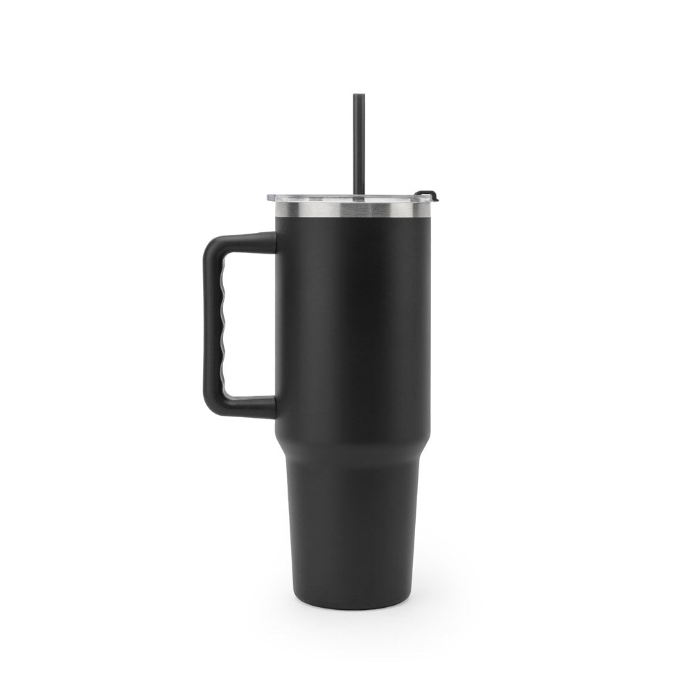 Joyner Xl. Large Stainless Steel Travel Cup (91% Recycled) With Vacuum Insulated Double Wall And A Matt Finish 1300 Ml