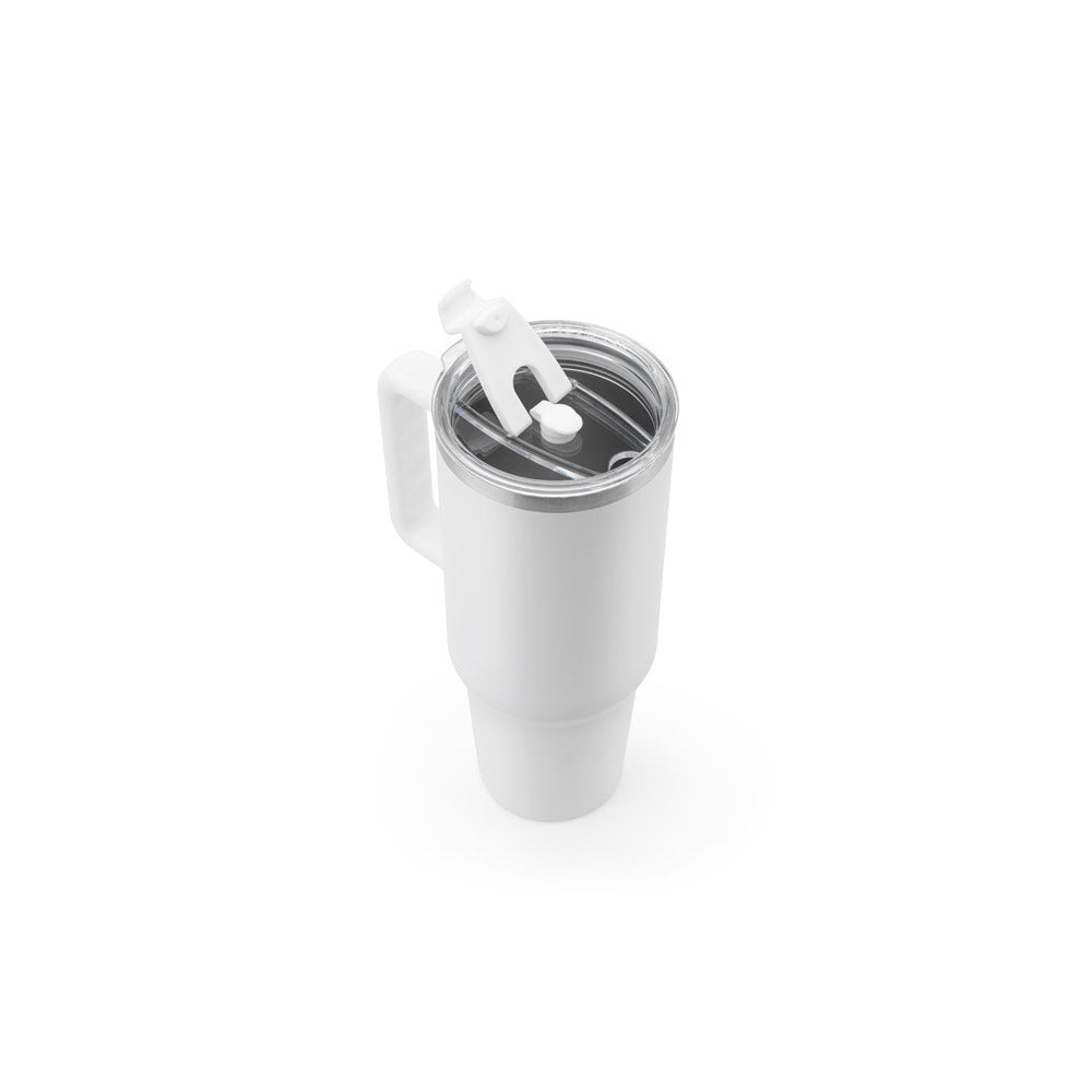 Joyner Xl. Large Stainless Steel Travel Cup (91% Recycled) With Vacuum Insulated Double Wall And A Matt Finish 1300 Ml