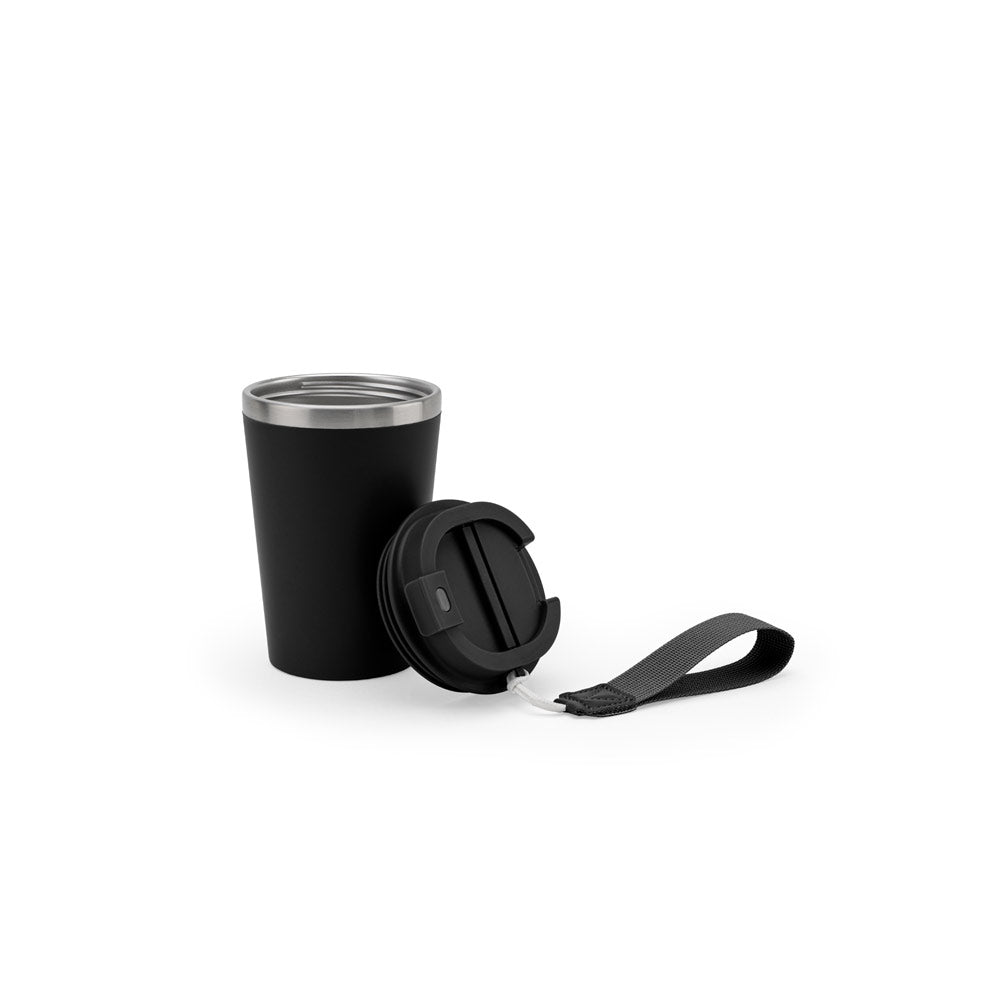 Spitz. Stainless Steel Travel Mug (90% Recycled) With Pp Outer Wall And Matte Finish 440 Ml