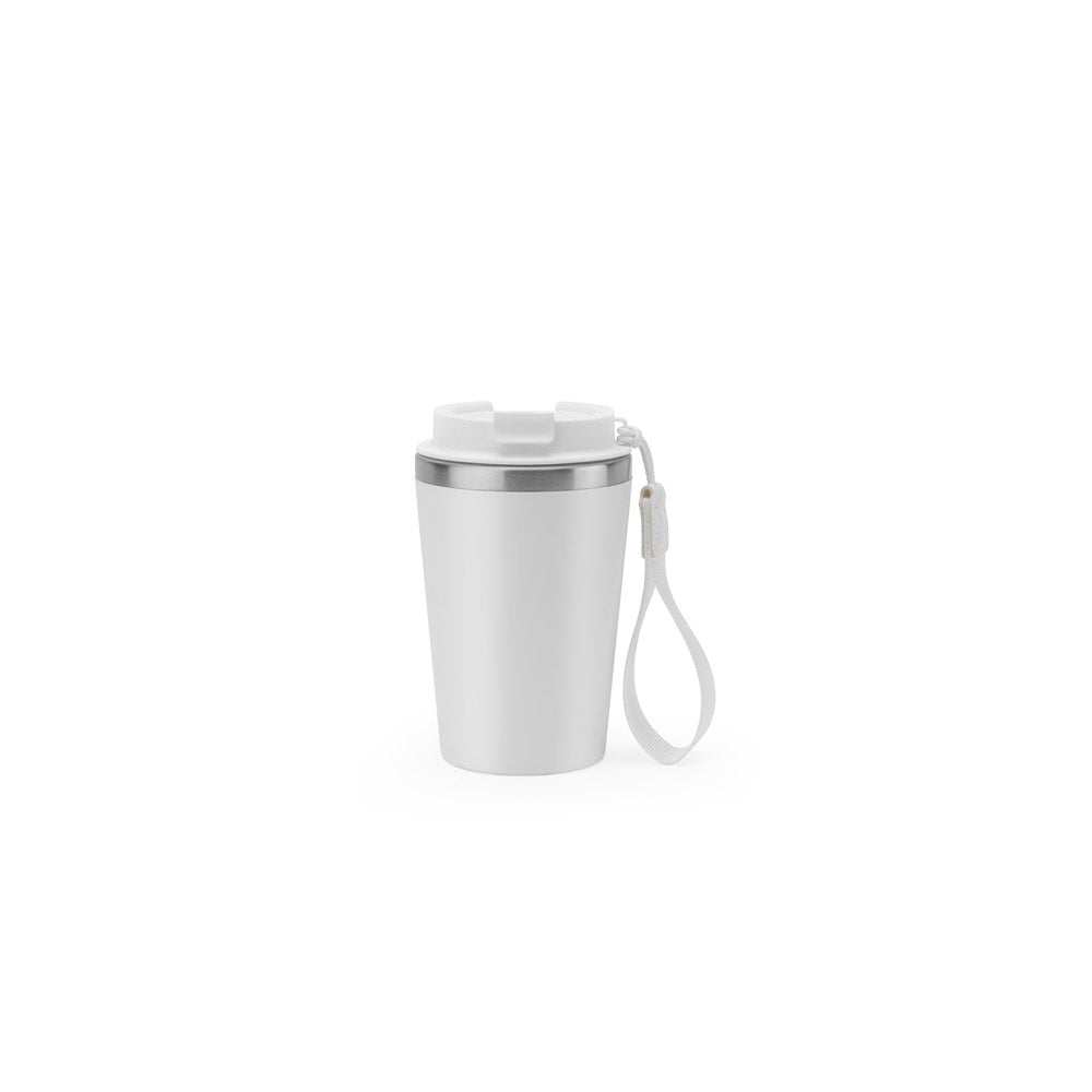 Spitz. Stainless Steel Travel Mug (90% Recycled) With Pp Outer Wall And Matte Finish 440 Ml
