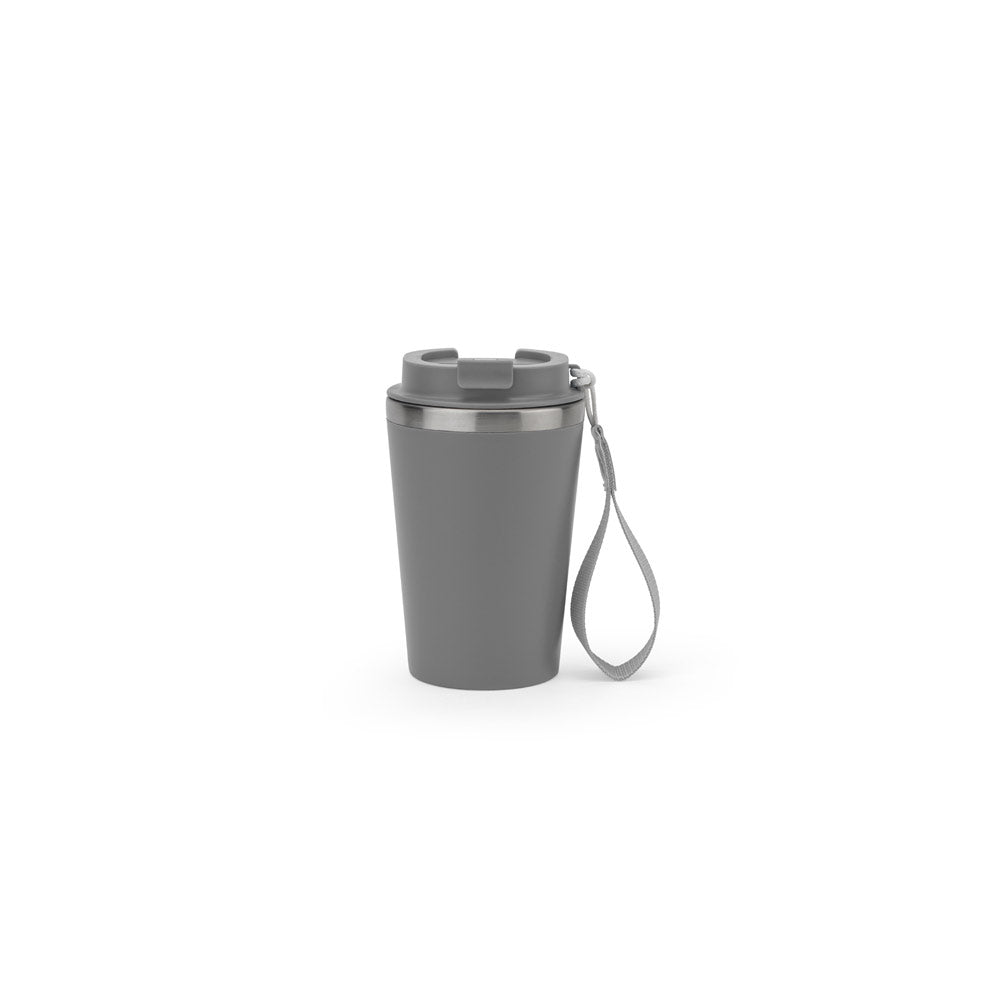 Spitz. Stainless Steel Travel Mug (90% Recycled) With Pp Outer Wall And Matte Finish 440 Ml