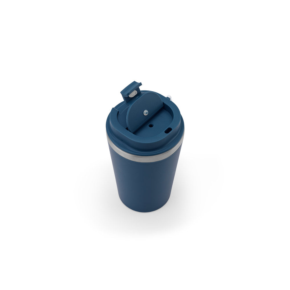 Spitz. Stainless Steel Travel Mug (90% Recycled) With Pp Outer Wall And Matte Finish 440 Ml
