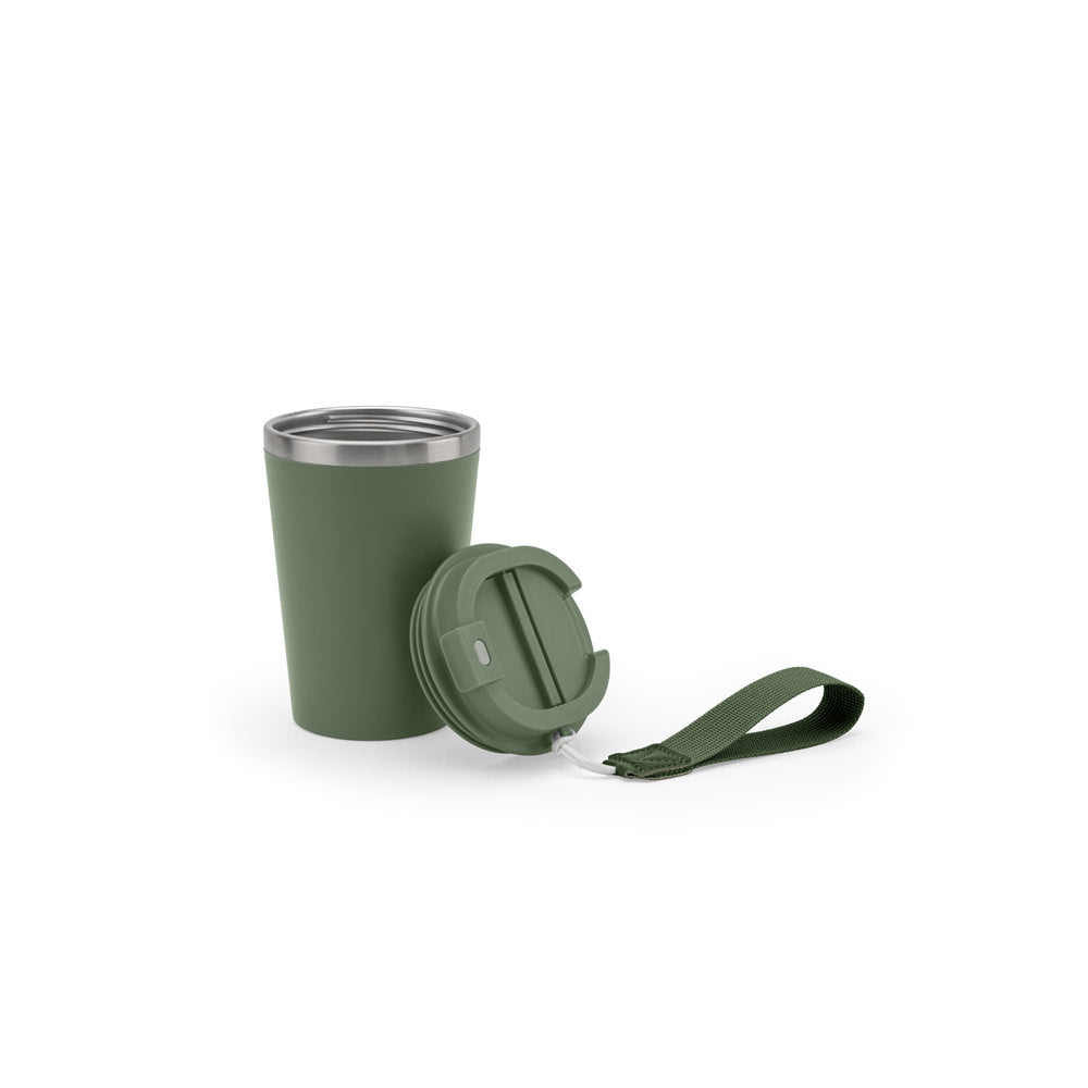 Spitz. Stainless Steel Travel Mug (90% Recycled) With Pp Outer Wall And Matte Finish 440 Ml