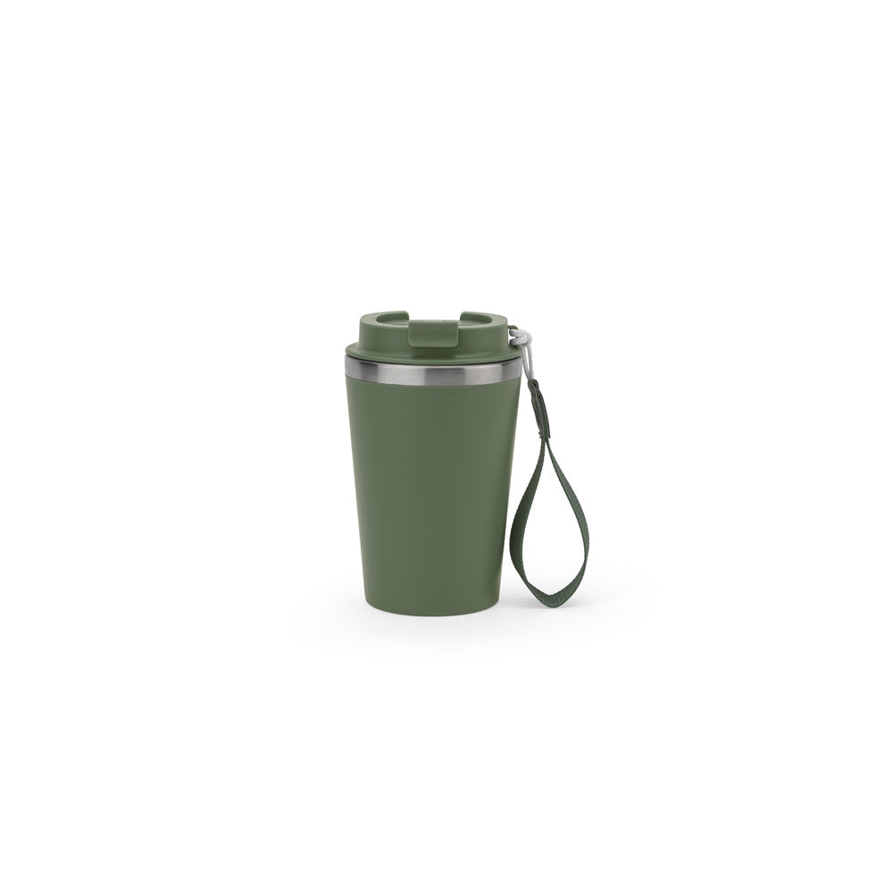 Spitz. Stainless Steel Travel Mug (90% Recycled) With Pp Outer Wall And Matte Finish 440 Ml