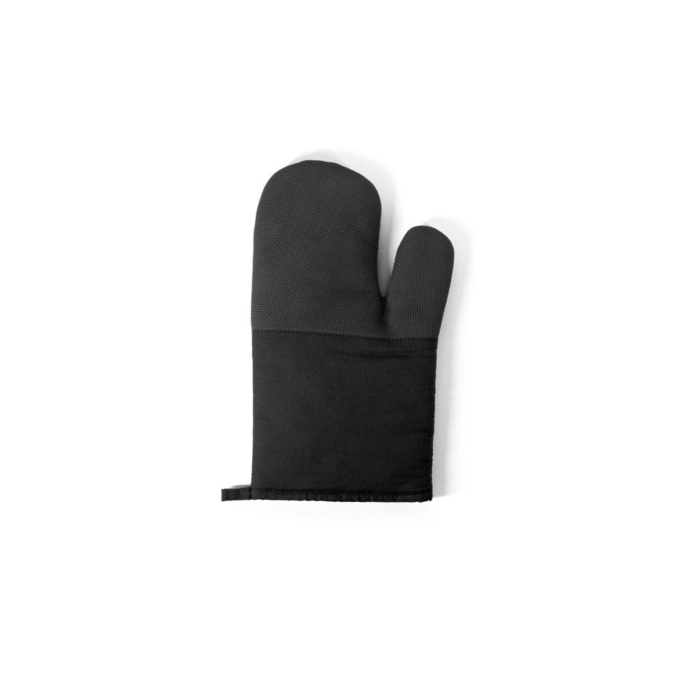 Lawson. 100% Cotton Oven Mitt With Silicone On One Side