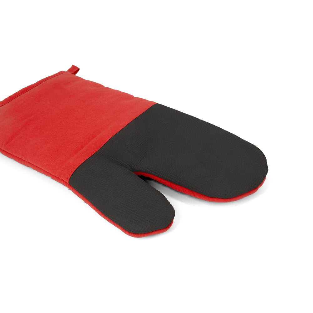 Lawson. 100% Cotton Oven Mitt With Silicone On One Side