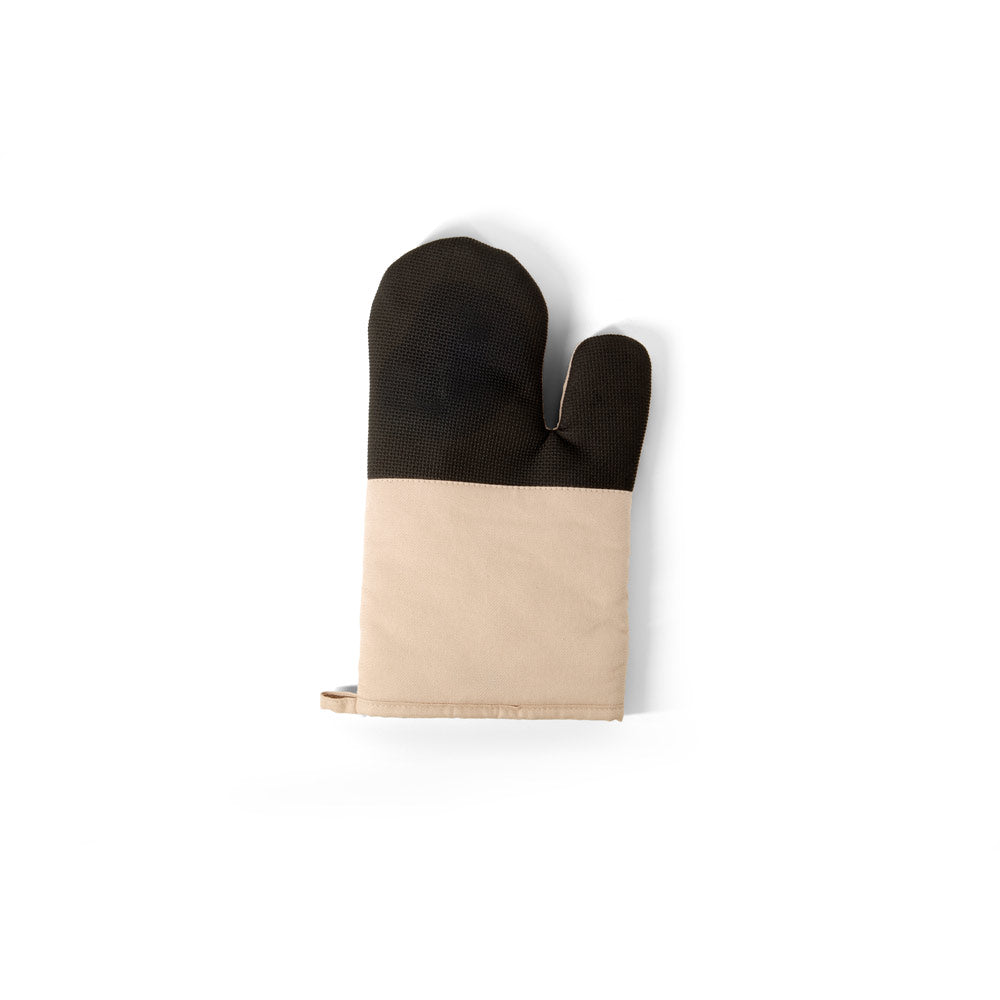 Lawson. 100% Cotton Oven Mitt With Silicone On One Side