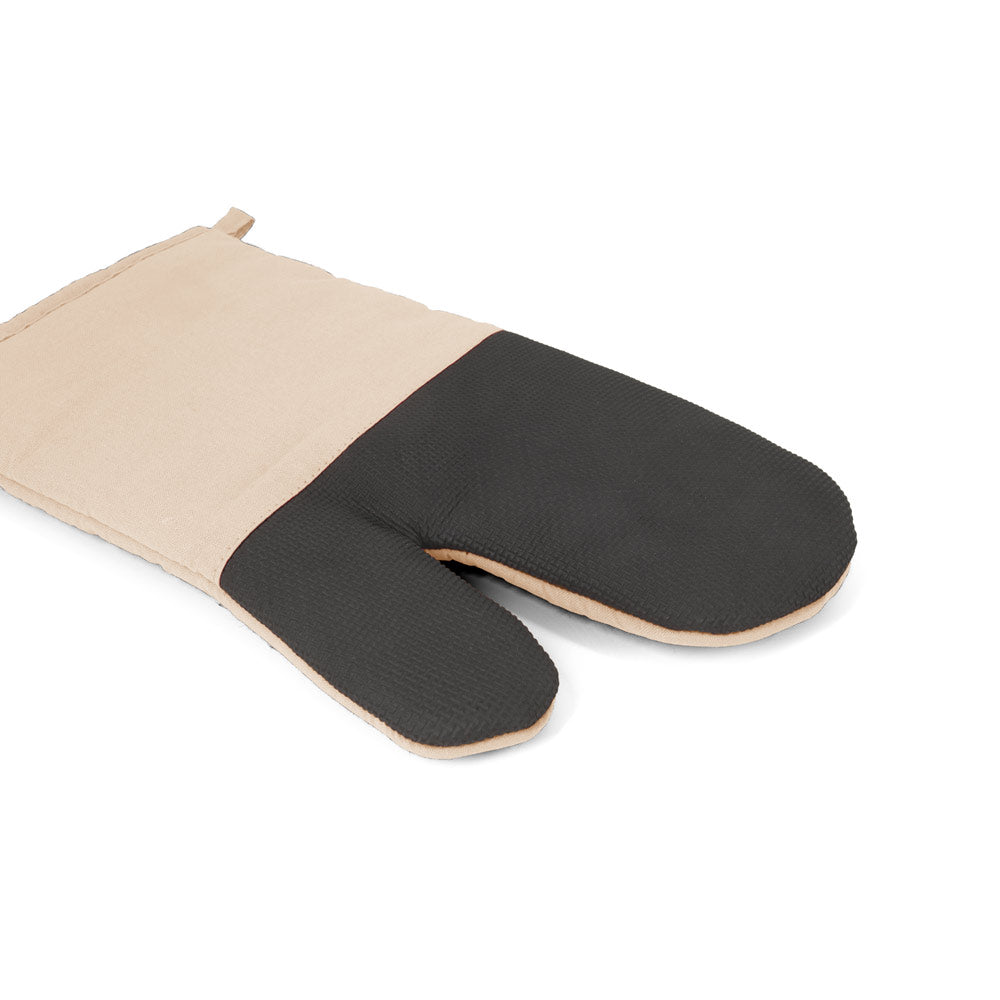 Lawson. 100% Cotton Oven Mitt With Silicone On One Side