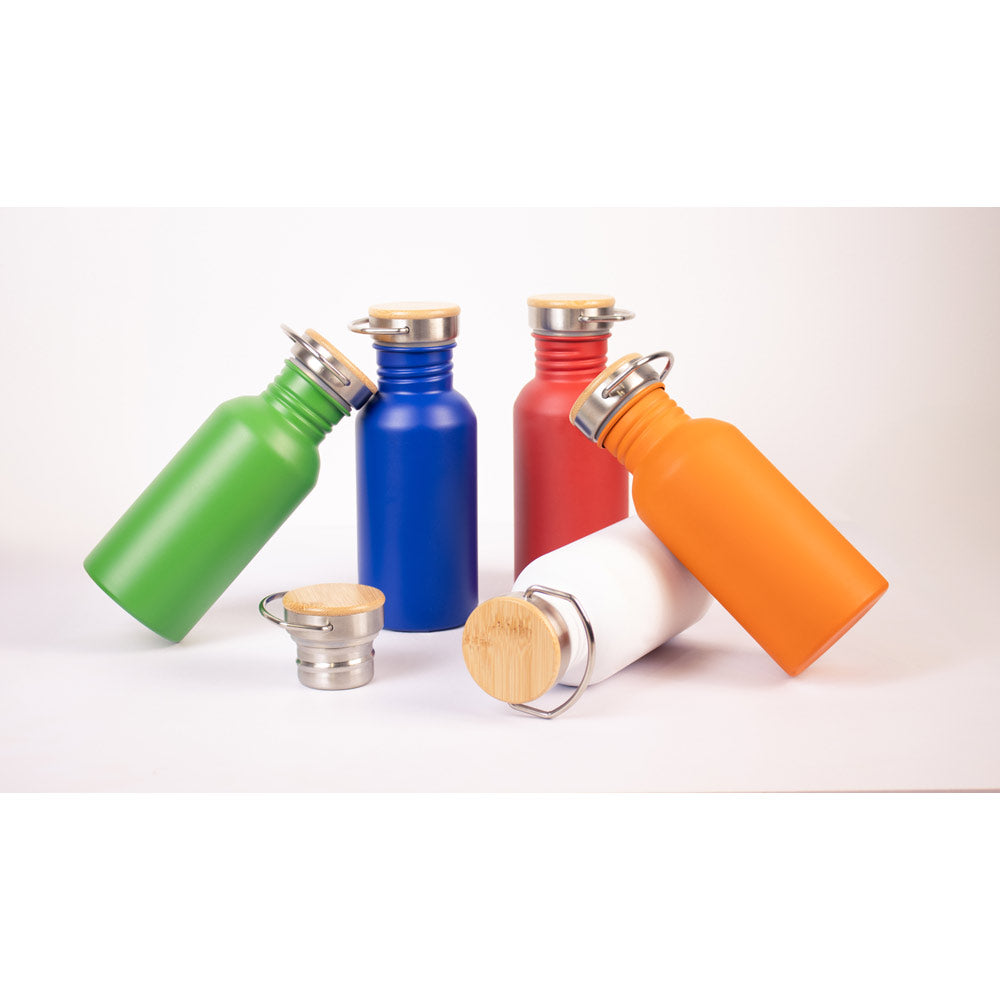 Ewing. Single-Wall Stainless Steel Bottle (90% Recycled)