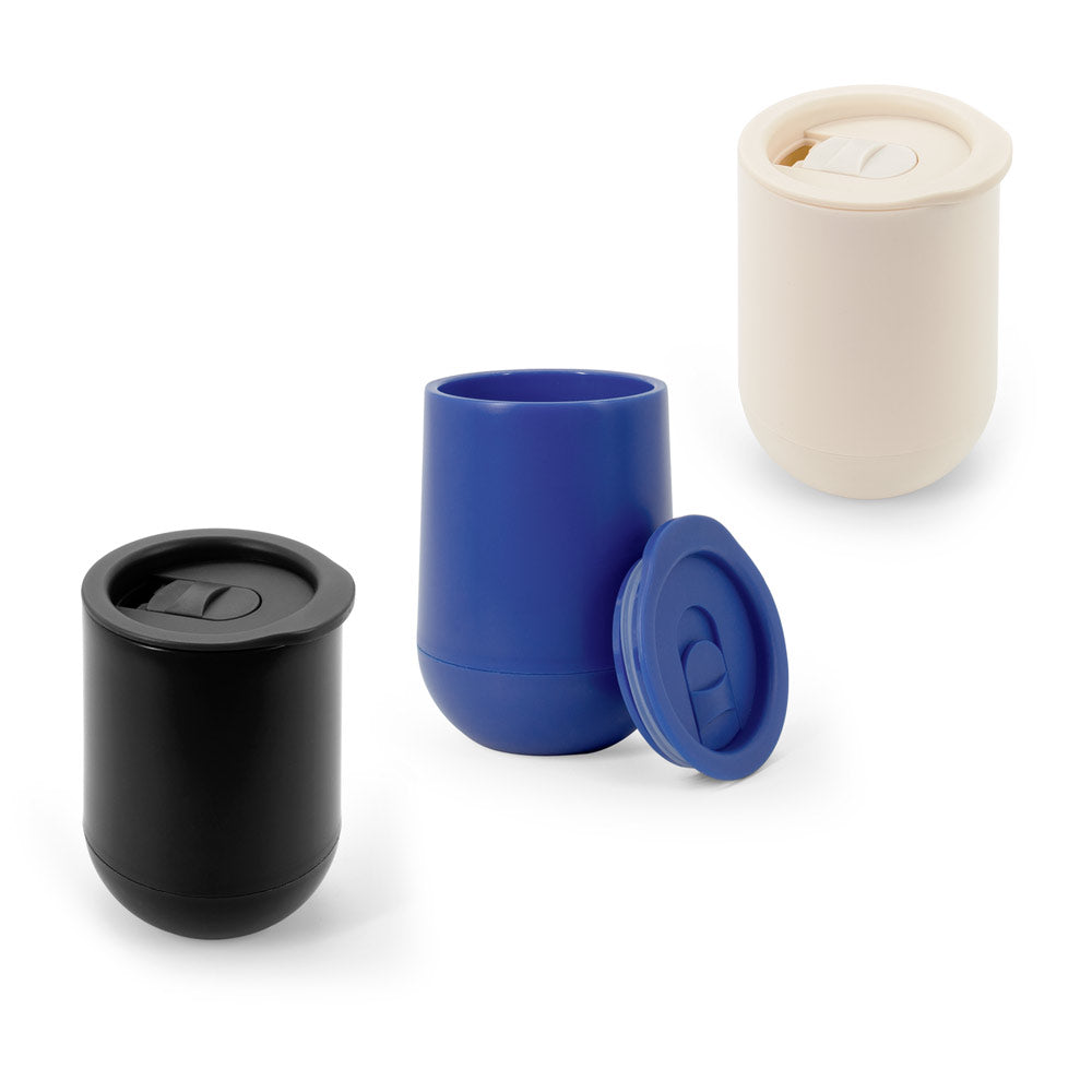 Adlington. Air Insulated Double Wall Pp Travel Cup