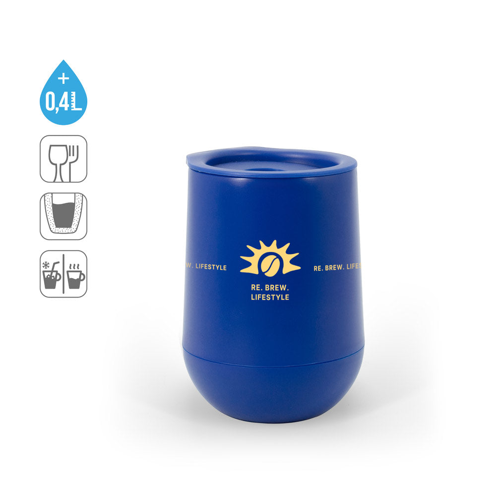Adlington. Air Insulated Double Wall Pp Travel Cup